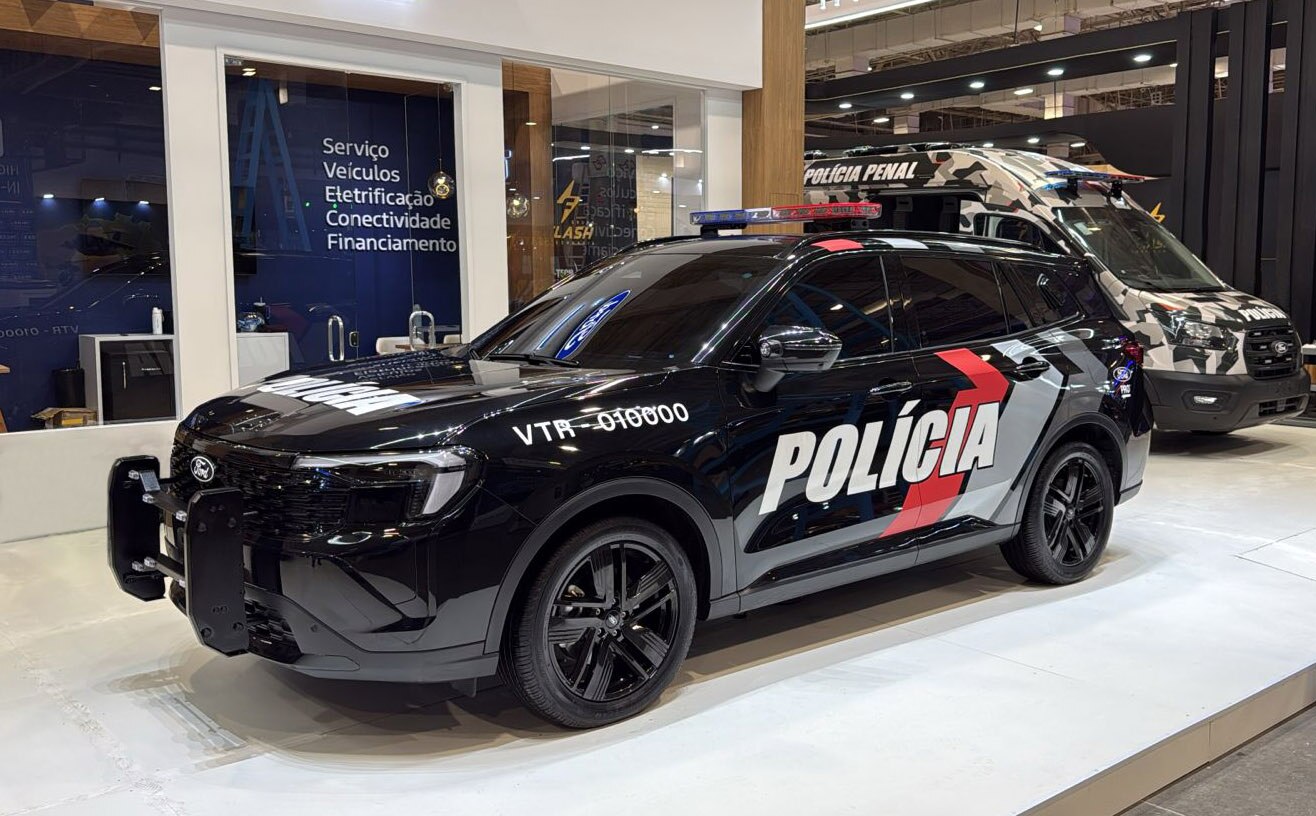 Ford Territory de polícia na LAAD 2026